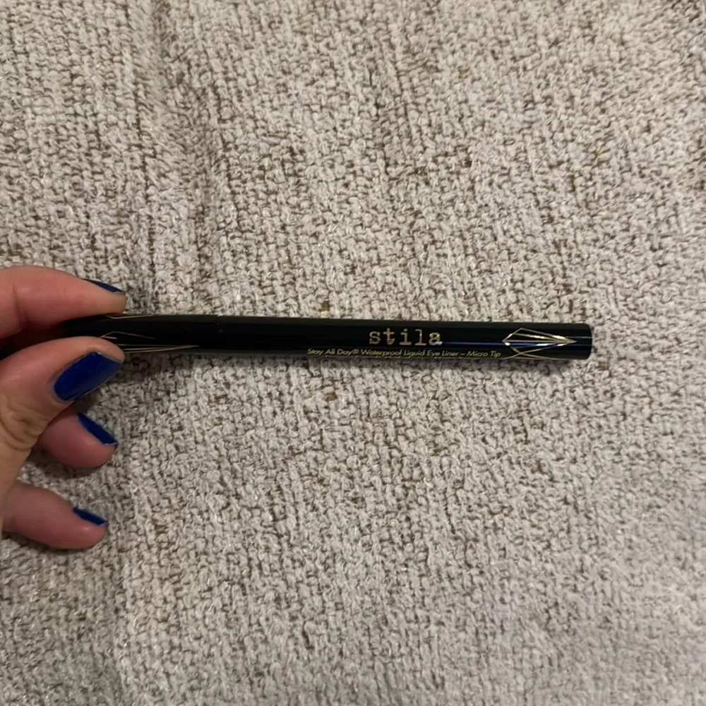 Stila Stay All Day Waterproof Micro Tip Eyeliner Intense Black NEW